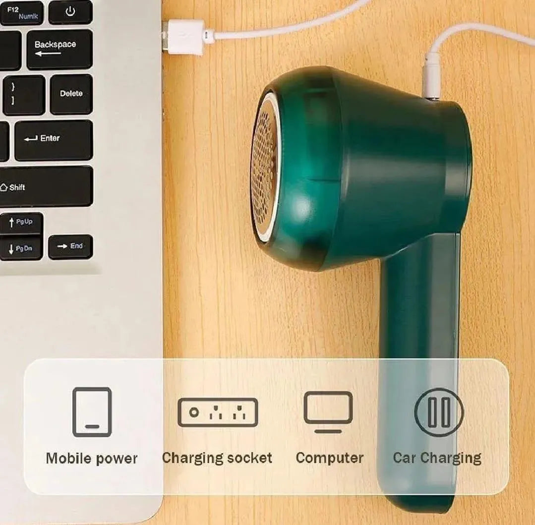 USB Rechargeable Lint Remover – Electric Fabric Shaver for Clothes, Sweaters & Fabrics