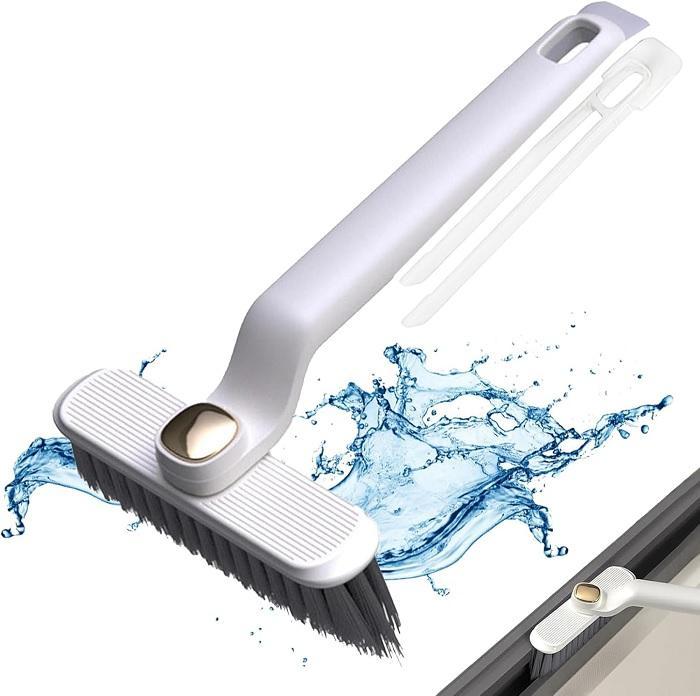Multi-Purpose Cleaning Brush – 3-in-1 Home Cleaning Tool for Windows, Tiles, AC Filters & Hard-to-Reach Areas