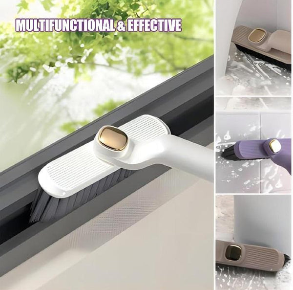 Multi-Purpose Cleaning Brush – 3-in-1 Home Cleaning Tool for Windows, Tiles, AC Filters & Hard-to-Reach Areas