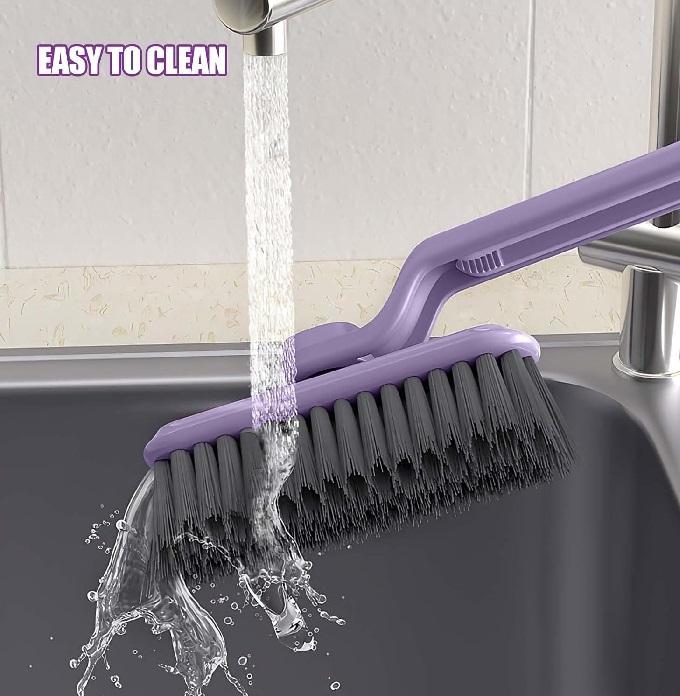Multi-Purpose Cleaning Brush – 3-in-1 Home Cleaning Tool for Windows, Tiles, AC Filters & Hard-to-Reach Areas