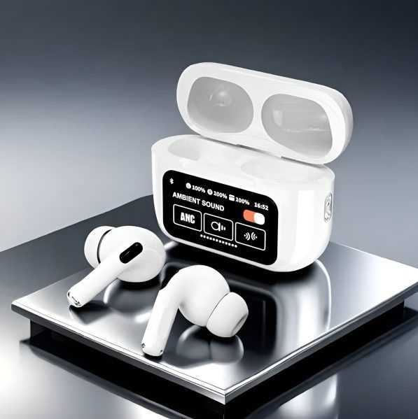 A9 Pro 2 Earbuds with LCD Touchscreen